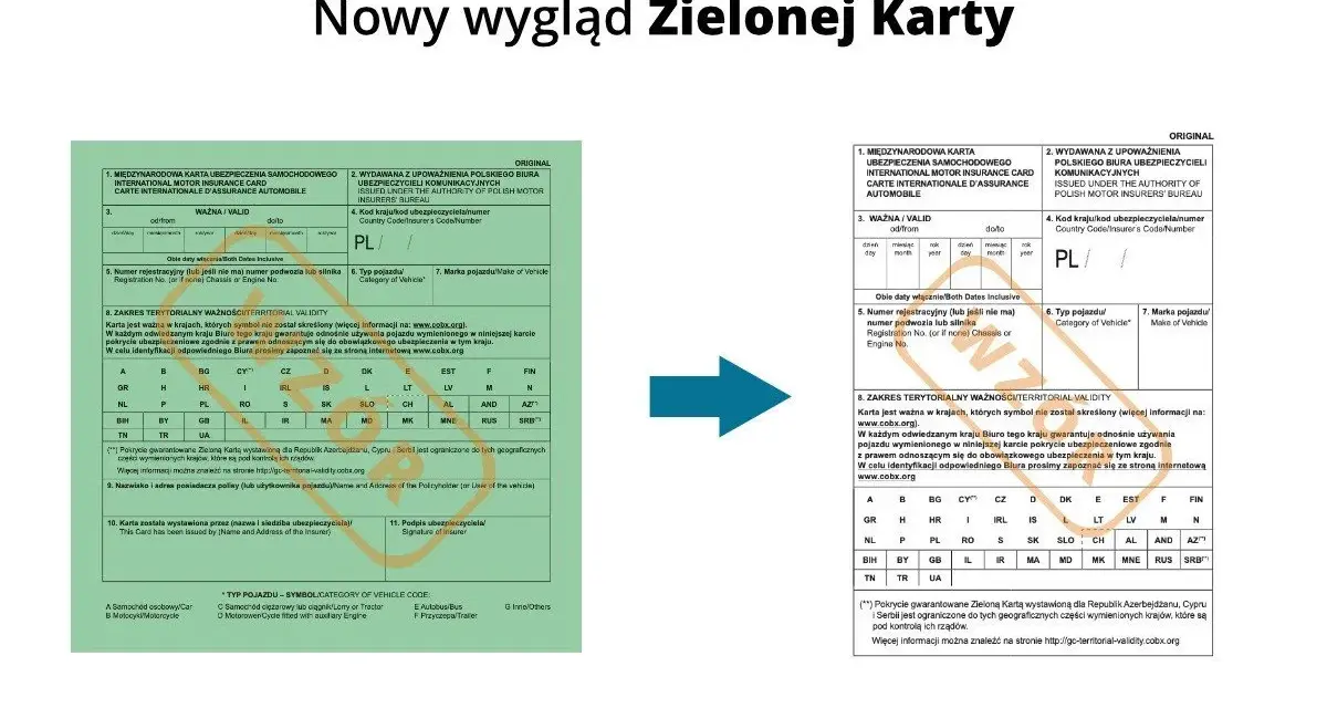 Zielona karta chorwacja - dokument ubezpieczeniowy pojazdu z informacjami o ważności i zakresie terytorialnym.