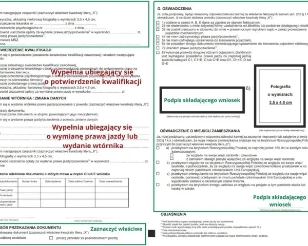 Wniosek o wymianę prawa jazdy lub wydanie wtórnika. Czy numer prawa jazdy się zmienia? Zależy od powodu wymiany.